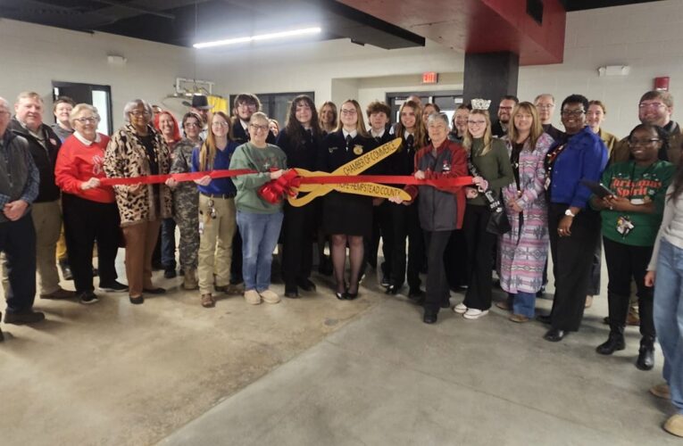 Ribbon cutting for new Hope High School new agriculture facility