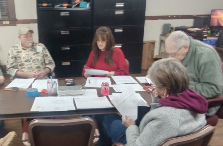Blevins City Council January meeting