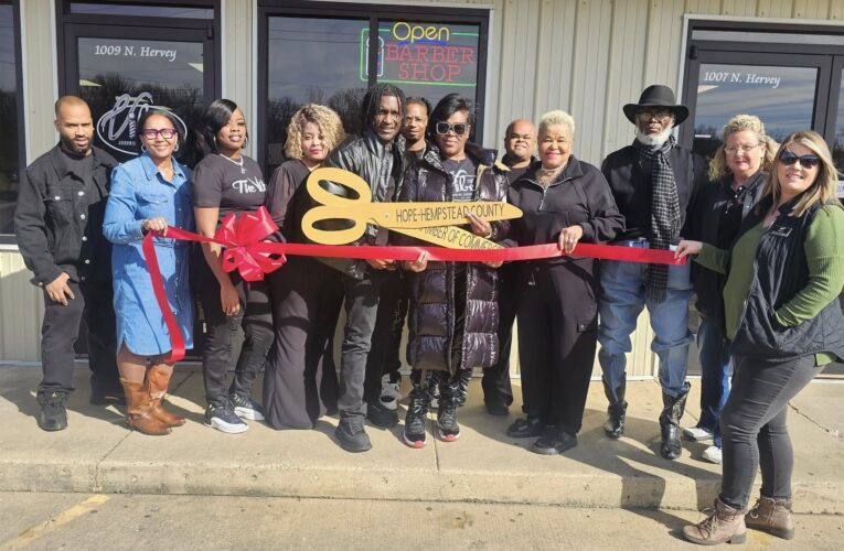 Ribbon cutting at The Vibes Grooming Lounge & Retail