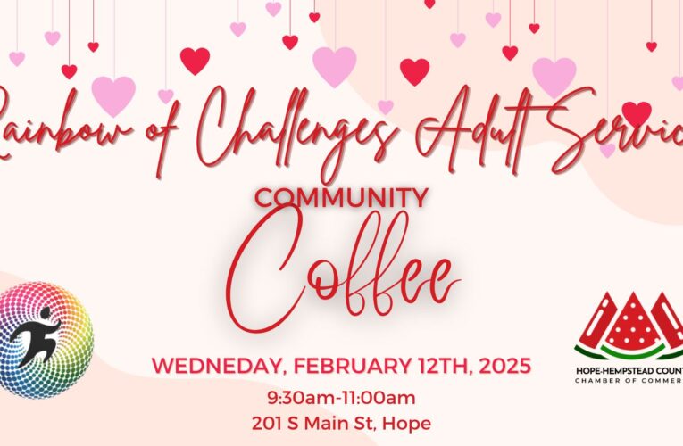 ROC Adult Services Coffee this morning at Chamber office