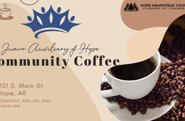 Community Coffee underway
