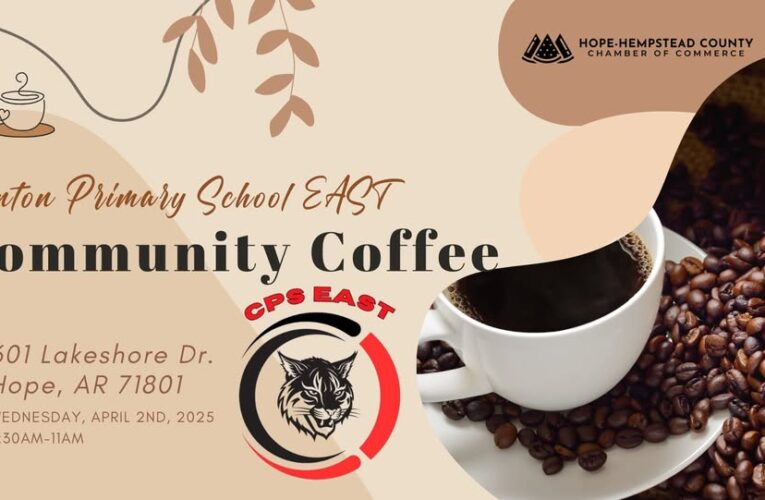 Community Coffee hosted by Clinton Primary School EAST this morning