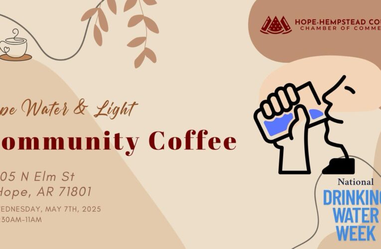 Hope Water & Light Community Coffee this morning