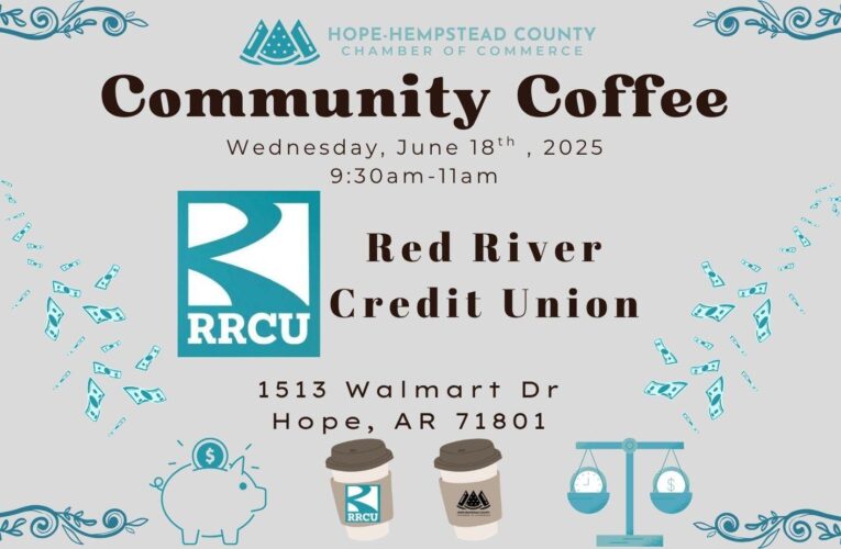 Community Coffee this morning