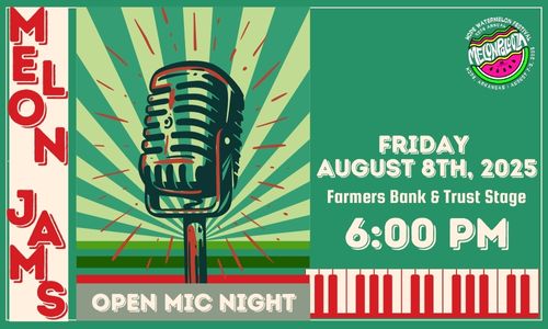 Hope-Hempstead County Chamber of Commerce presents 2nd Annual Melon Jams Open Mic Night