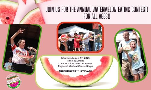 Watermelon Eating Contest returns to the 49th Annual Hope Watermelon Festival