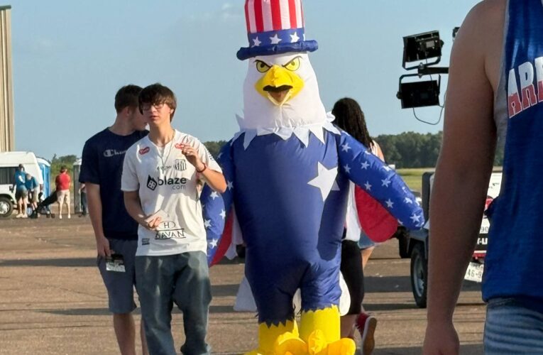 Hope Fireworks Draw Big Crowd to the Airport