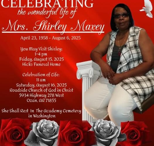 Mrs. Shirley Maxey