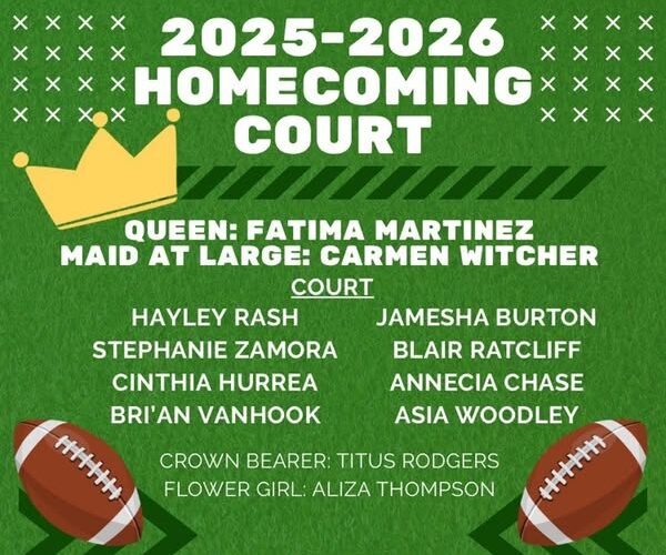 Prescott High School Homecoming Court named