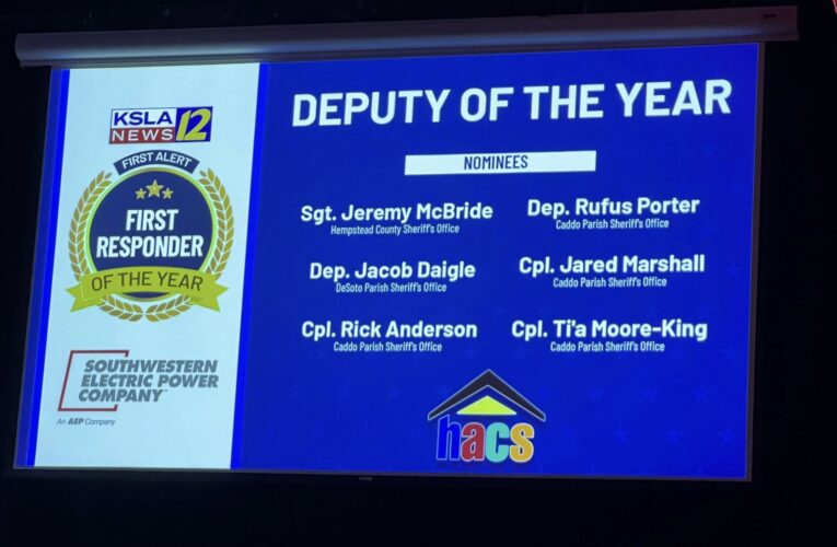 KSLA honors two local law enforcement officers at annual First Responder Awards