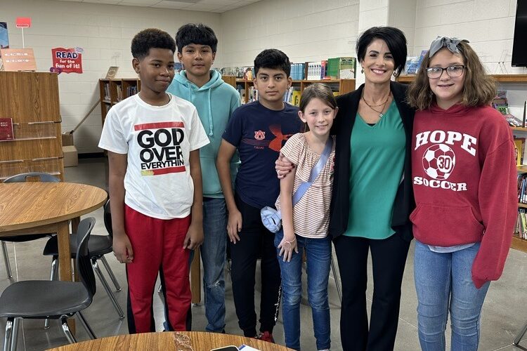 Beryl Henry Elementary students’ partner in business