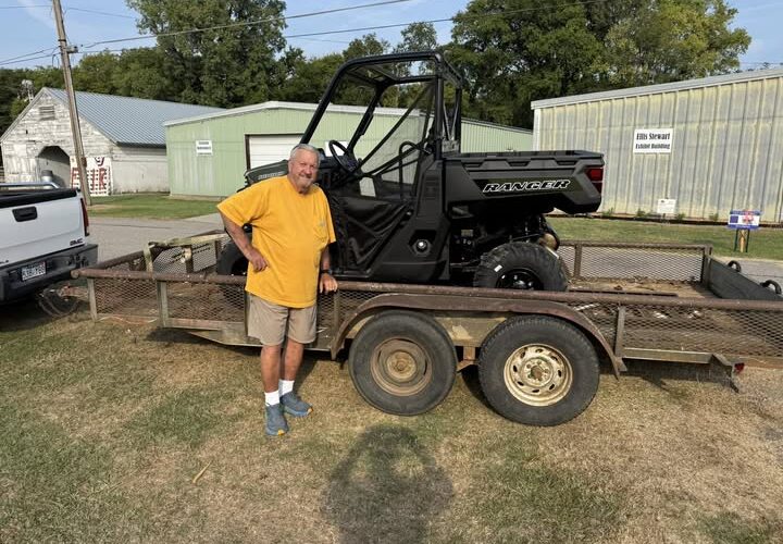 Betty Steed wins Polaris Ranger Raffle at Nevada County Fair