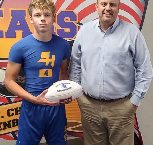 Grayson Stout Spring Hill “Farm Bureau Player of the Week”