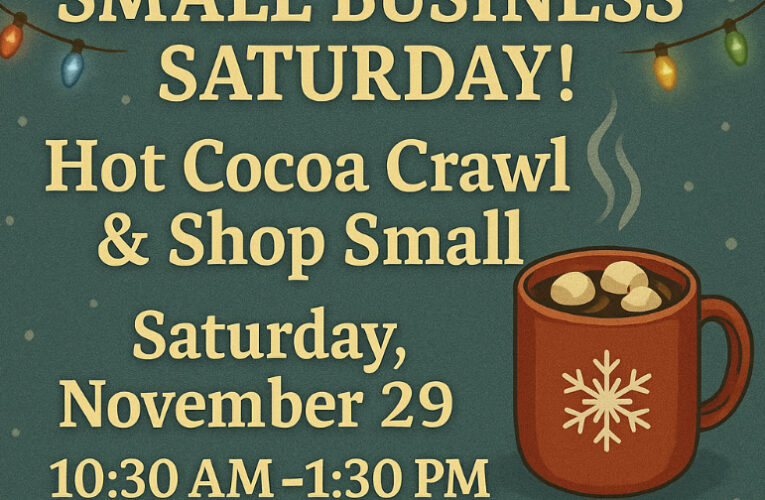 Hope Downtown Network invites community to celebrate Small Business Saturday in Historic Downtown Hope