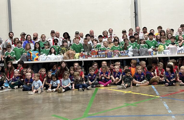 Unity Baptist Awana Clubs Hold Food Drive for Hope in Action