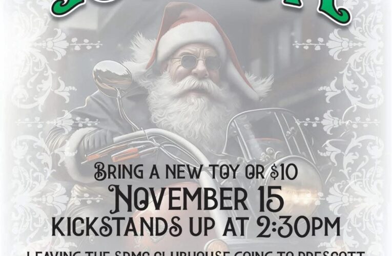 Swamp Riders Motorcycle Club Toy Run