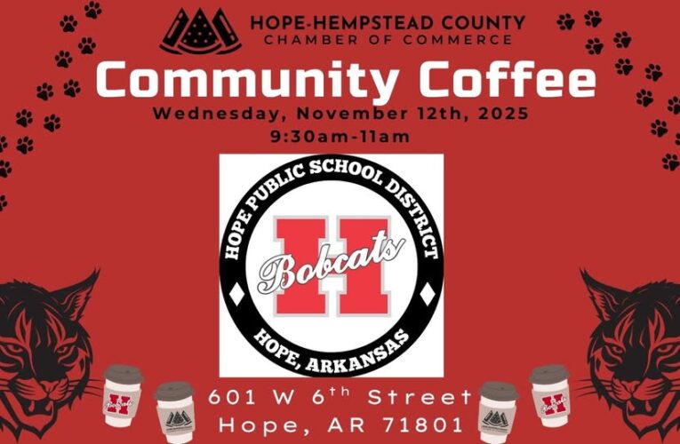 Community Coffee this morning