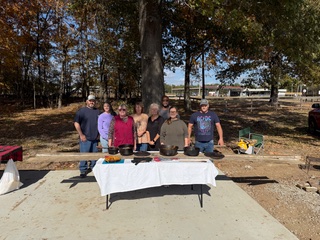 Cast iron cooking class held at Prairie D’Ane