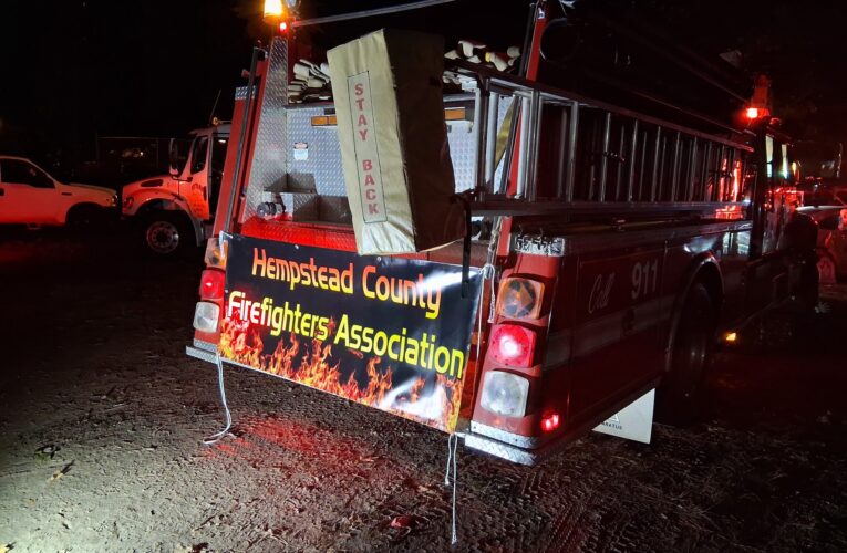 Hempstead County Firefighters Association part of Halloween event