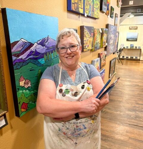 Debbie Nicholas, UAHT Adjunct Instructor, is the recipient of the 2025 Texas Art Education Association Outstanding Art Educator – Retired Award