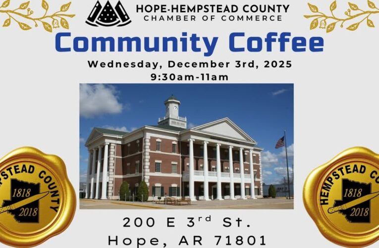 Wednesday Community Coffee in Hope