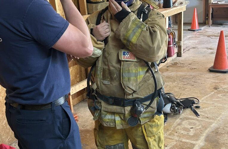 Bodcaw Volunteer Fire Department PPE training classes