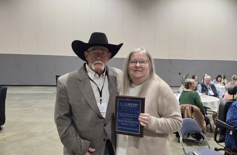 Becky Featherston this year’s recipient of the Arkansas Fair Managers Association Hall of Fame Award