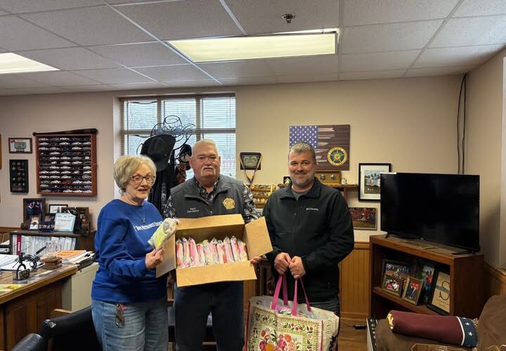 Socks and other items delivered to inmates