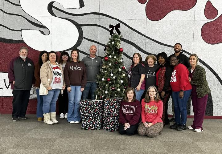 Prescott High School faculty and staff give back to their community