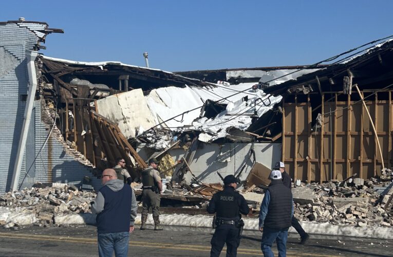 BREAKING NEWS: Roof collapses at Barry’s in Hope