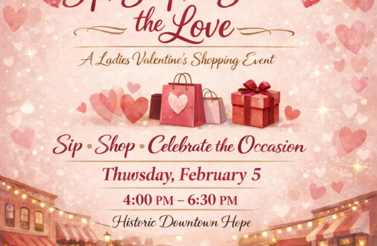 Valentine’s Day themed event planned for downtown Hope