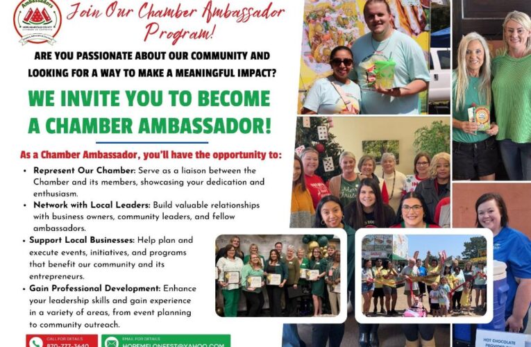 Become a Chamber Ambassador – We’re looking for you!