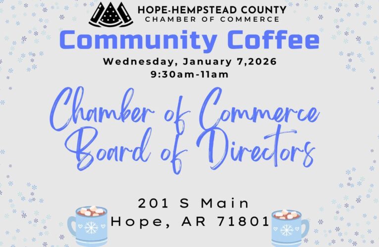 Community Coffee this morning