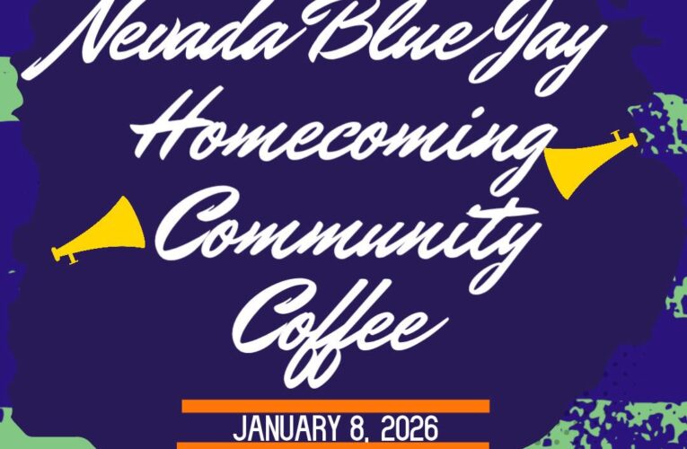 Homecoming Community Coffee Thursday at Nevada Schools