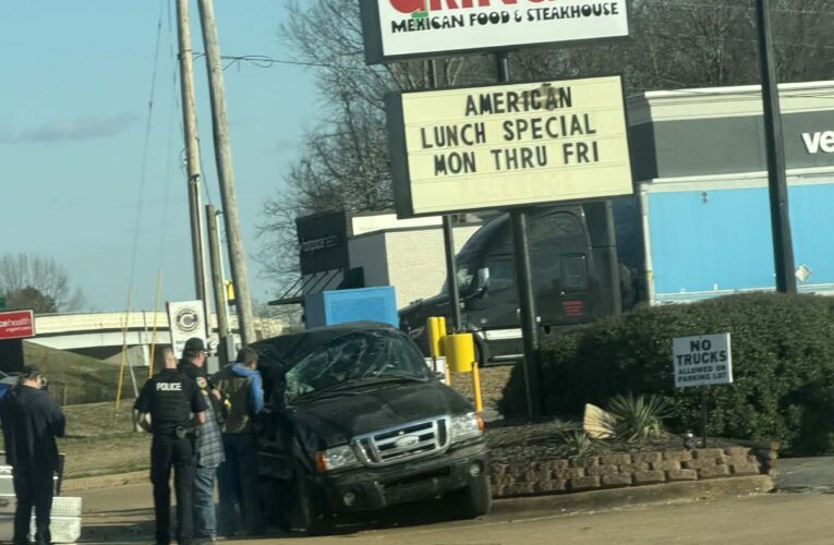 Two-Vehicle Accident on North Hervey Near I-30
