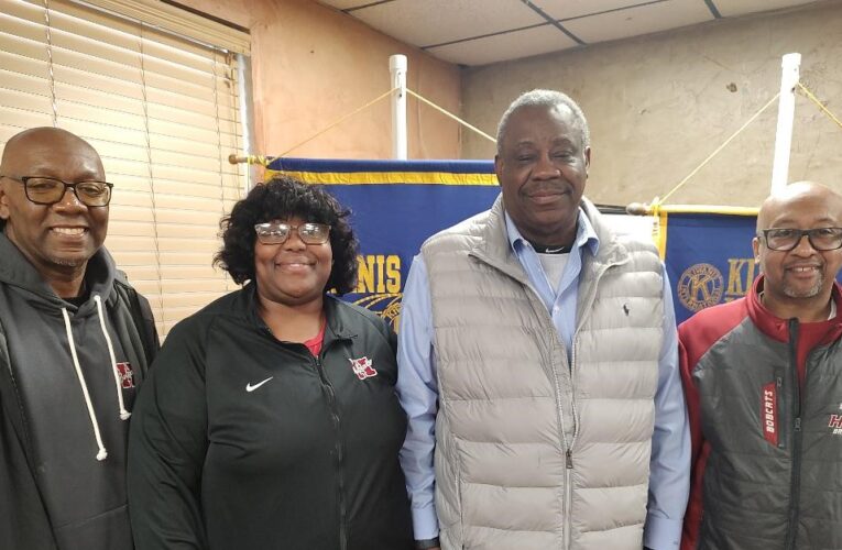 Hope Kiwanis Club Hears Hope Bobcat Basketball Program