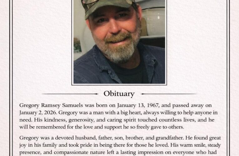 Gregory Ramsey Samuels