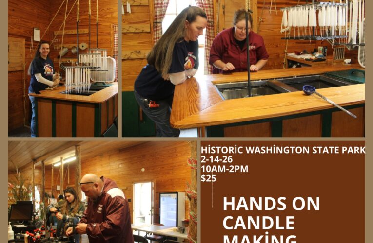 “Hands On” Candle Making Workshop
