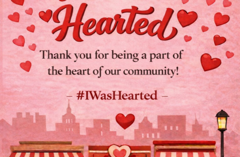 “You’ve Been Hearted” project spreads community love
