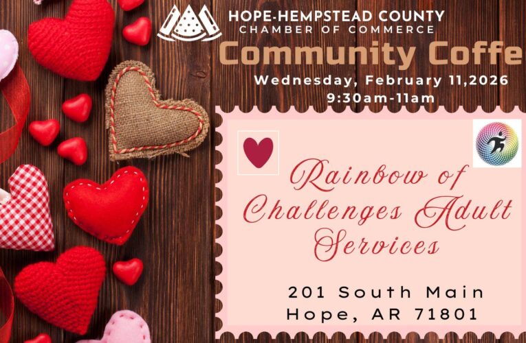 Community Coffee this morning in Hope