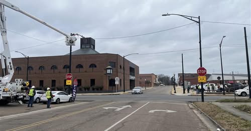 PUBLIC NOTICE: Traffic Pattern Change at 3rd and Elm Street in Hope