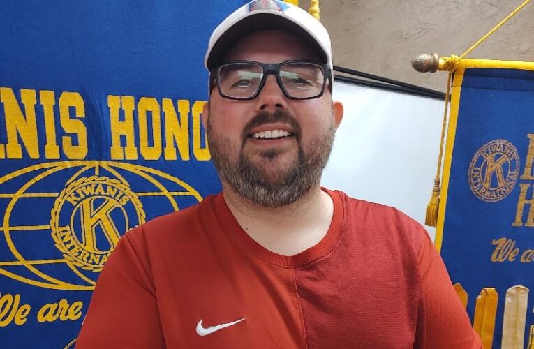 Hope Kiwanis Club Hears Program from Bobcat Baseball Coach Brandon Martindale