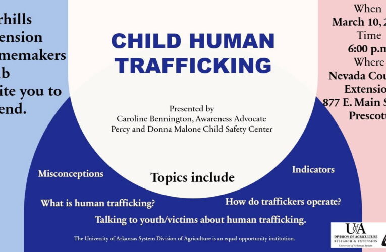 Fairhills EHC Sets Child Human Trafficking Program