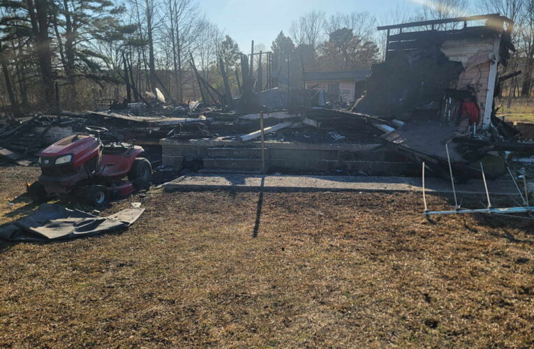 House a Total Loss in Clow Fire