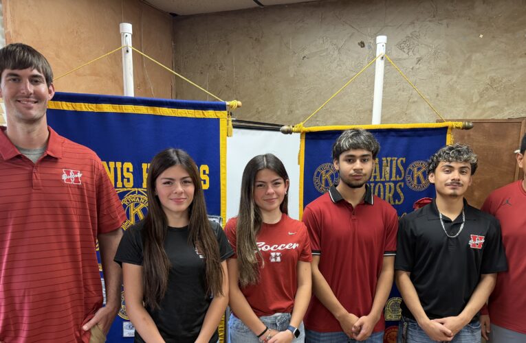 Hope Kiwanis Club Hears Hope High Soccer Program