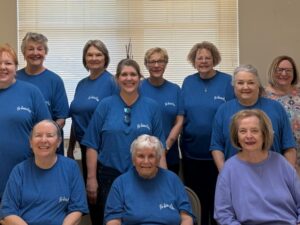 Tri-Service Club Prepares Sandwiches