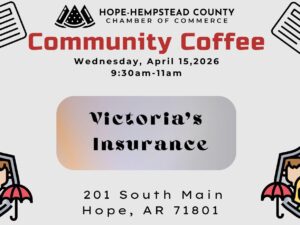 Chamber Community Coffee this morning