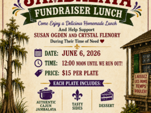 Jambayla Fundraiser announced for Susan Ogden & Crystal Flenory this Saturday