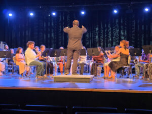 Hope Bobcat Bands Perform at Hempstead Hall